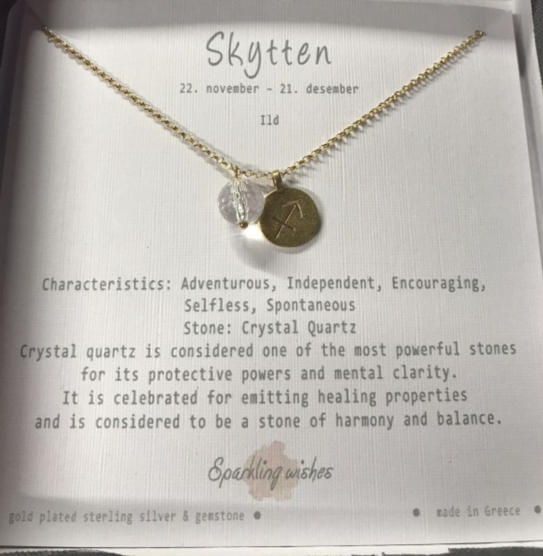 Sparkling wishes kjede stjernetegn SKYTTEN