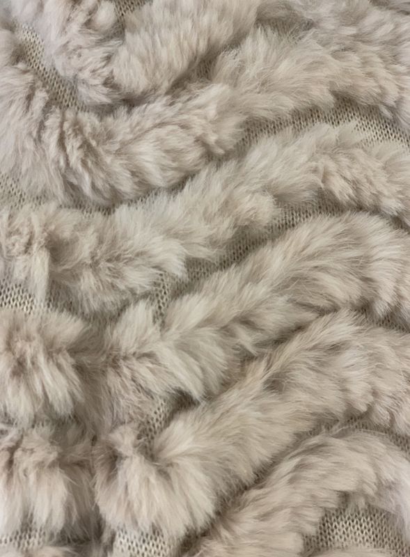Pels Jakke/poncho Beige