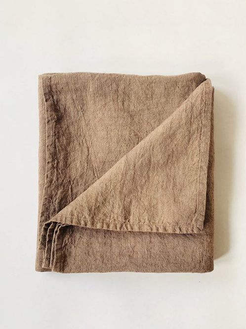 Hovedbilde Duk lin 140x240cm Bark